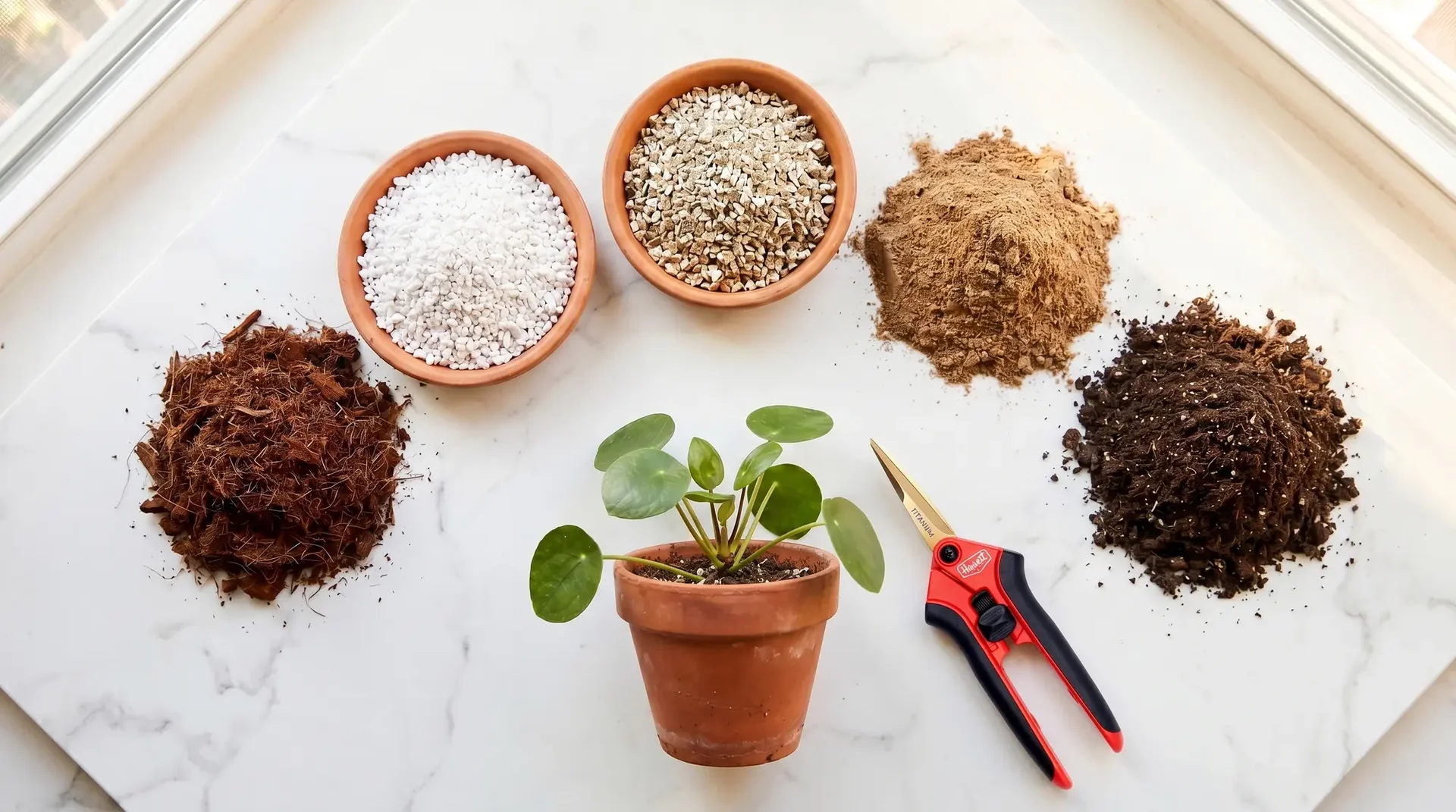 Potting mix & Alternative