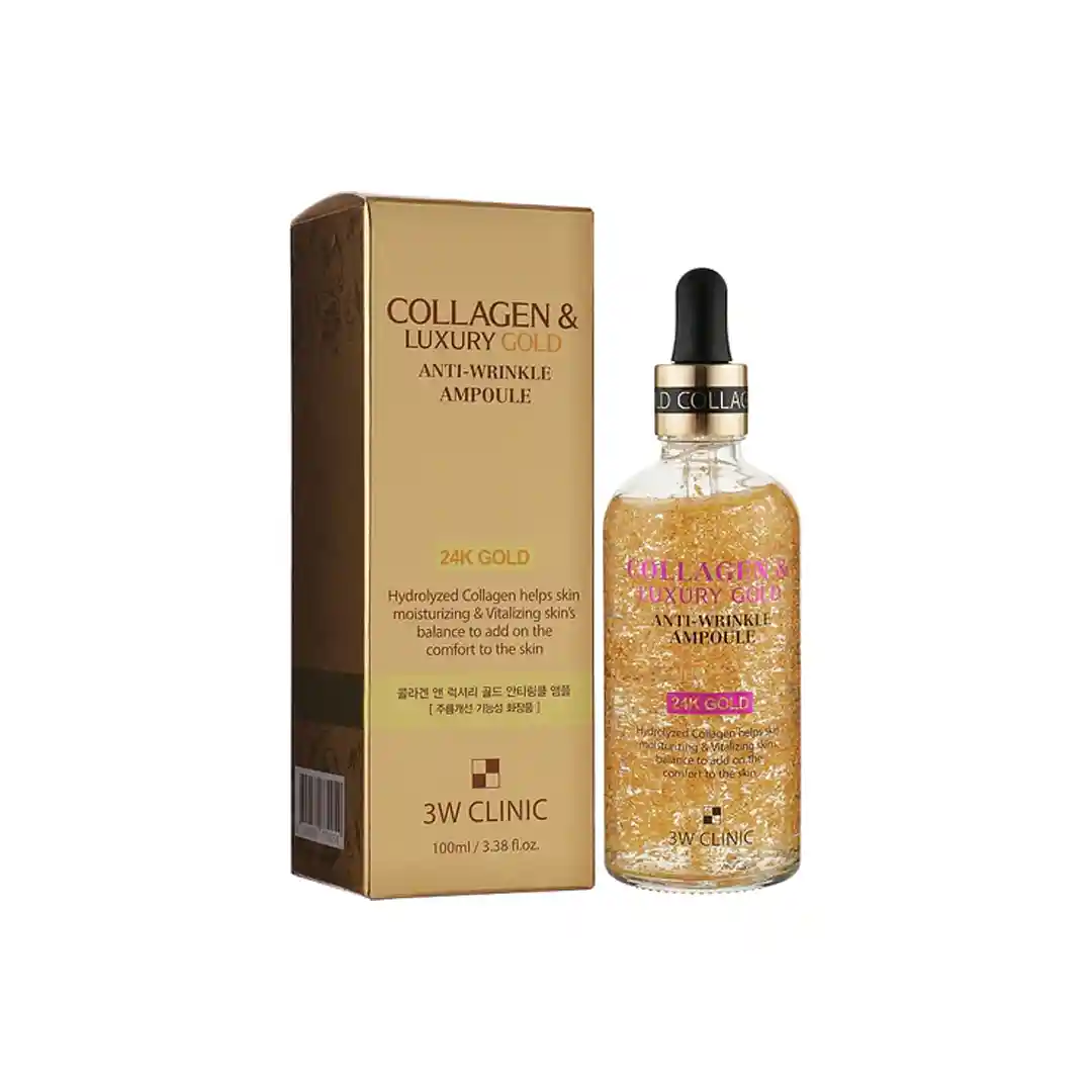 3W Collagen and Luxury Gold Anti-Wrinkle Ampoule 100ml