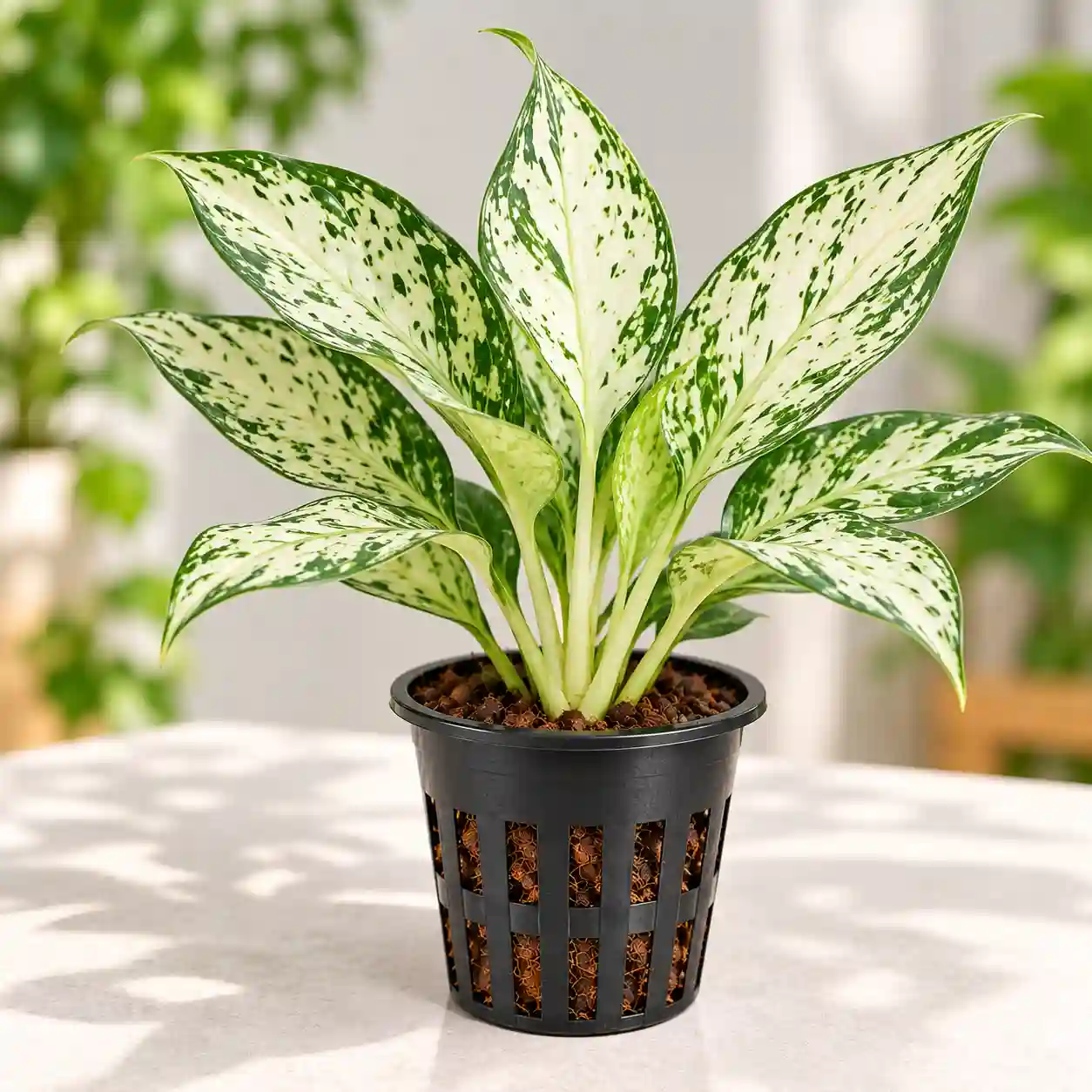 Aglaonema Snow White Plant thumbnail 2