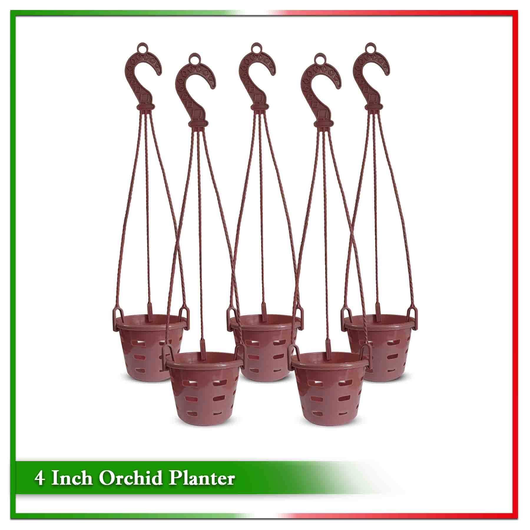 Orchid Planter (অর্কিড প্ল্যান্টার / টব) 4 Inch  thumbnail 2